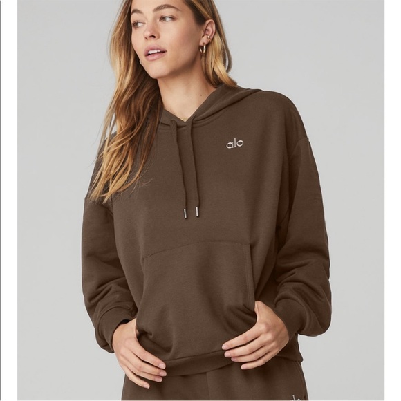 NWT ALO Yoga Accolade Hoodie Sweatshirt
Espresso Brown Size XXS - Picture 1 of 12